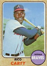 1968 Topps Baseball Cards      455     Rico Carty